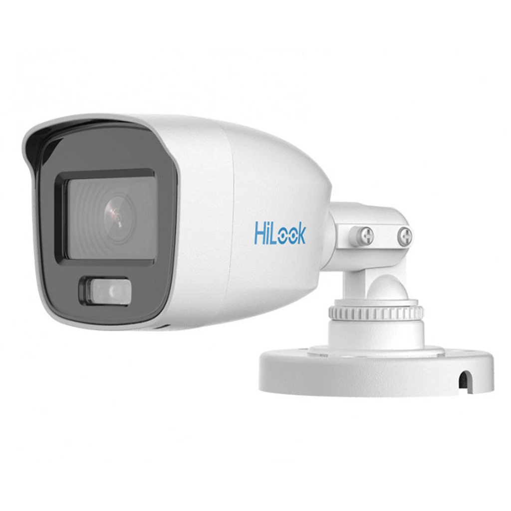 Cámara Bullet Hilook 2Mp 2,8MM COLORVU 20M THC-B129-P