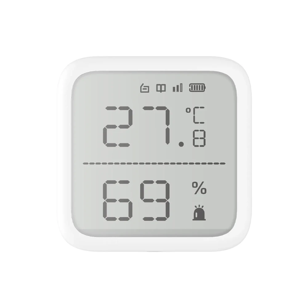 Detector de Temperatura y humedad Inalámbrico DS-PDTPH-E-WB Hikvision*
