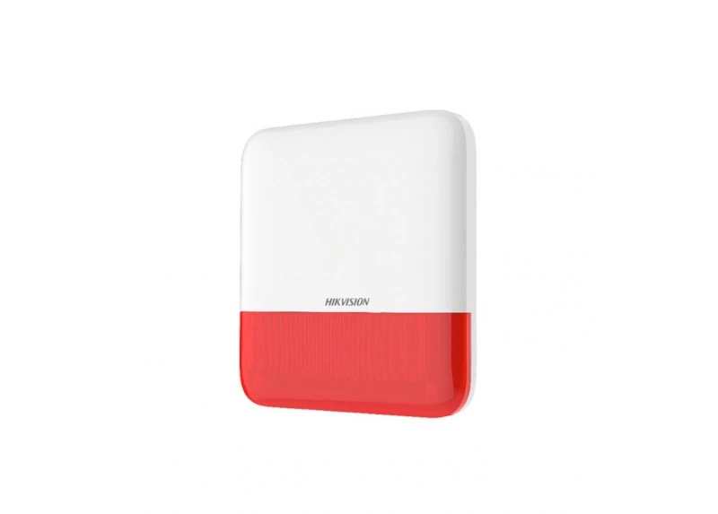 Sirena Inalámbrica Roja Para AXPRO DS-PS1-E-WB Hikvision