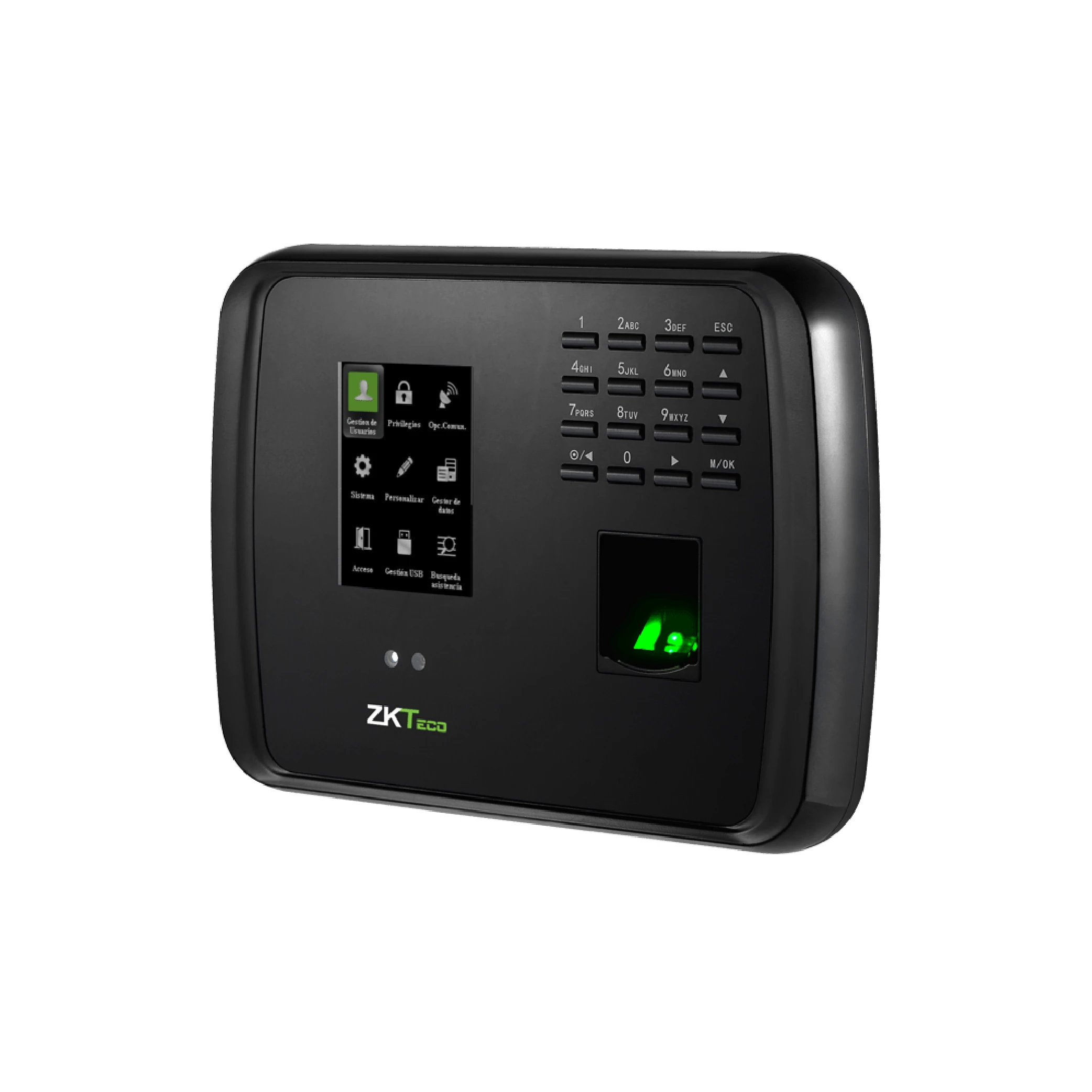 Terminal standalone de t&a con verificación por reconocimiento facial/huella/clave/MB-460.