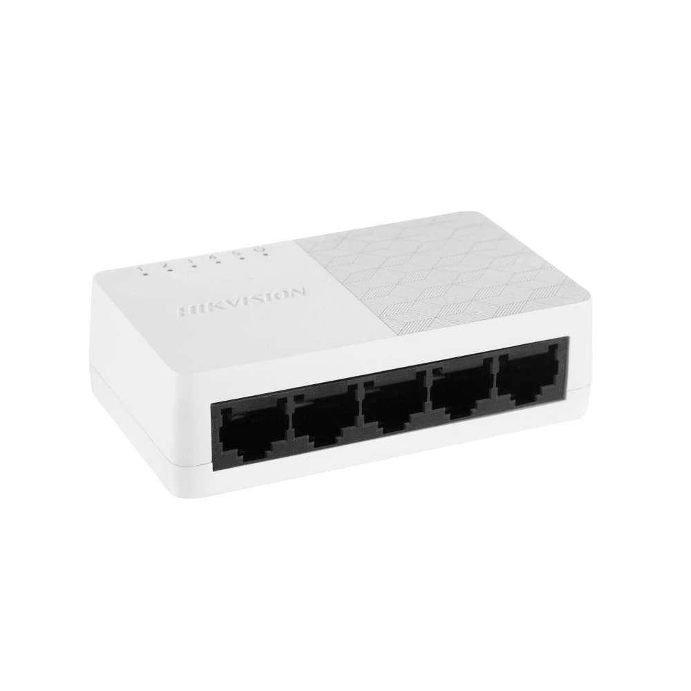 Switch Escritorio 5 Puertos 10/100/1000 DS-3E0505D-O Hikvision