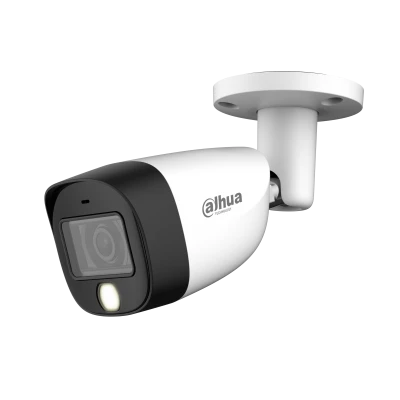 CAMARA DAHUA BULLET METAL 2MP 2.8MM FULL COLOR AUDIO DH-HAC-HFW1200CMN-IL-A