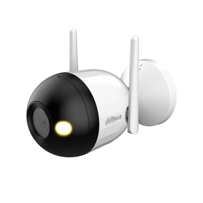 Bala IP WIFI Dahua. 2MP Full Color. Dual Light. 30Mts. LF 2.8mm. IP67. Audio  DH-F2C-LED