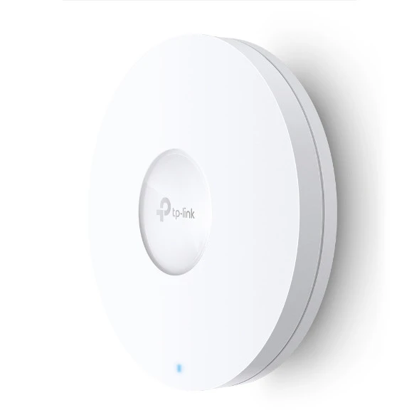 Access Point con montaje a techo WiFi 6 AX3600 puerto ethewrnet de 2.5Gbps compatibilidad con PoE+ EAP660 HD
