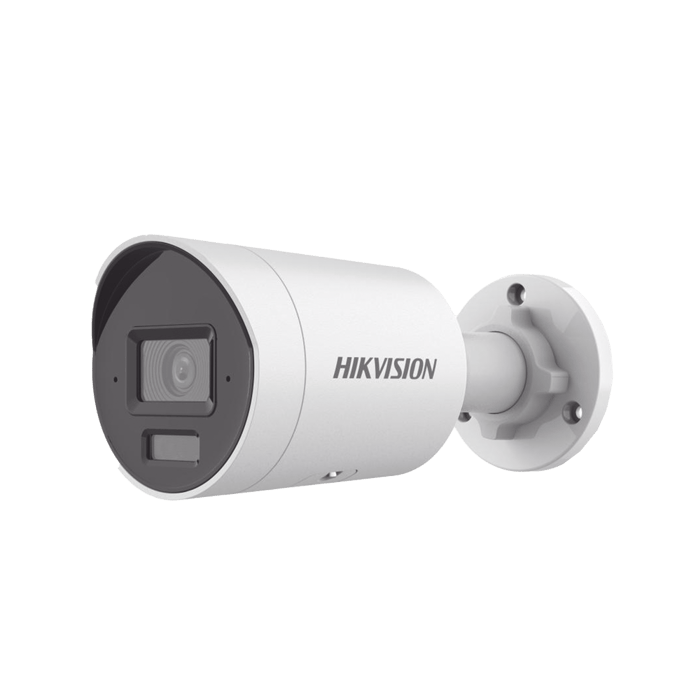 Cámara Bullet IP 4 MP Acusense Snart Hybrid Light DS-2CD2043G2-LI 2.8mm Hikvision