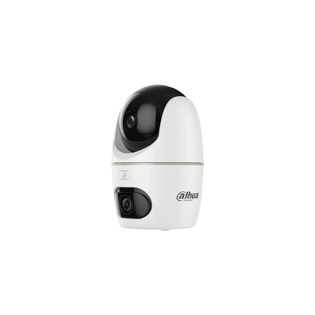 DH-IPC-H5DP-5F-0360. Cámara Wifi Dahua doble lente de interior lente fijo de 5MP y lente PT de 5MP lentes de 3.6mm fijos