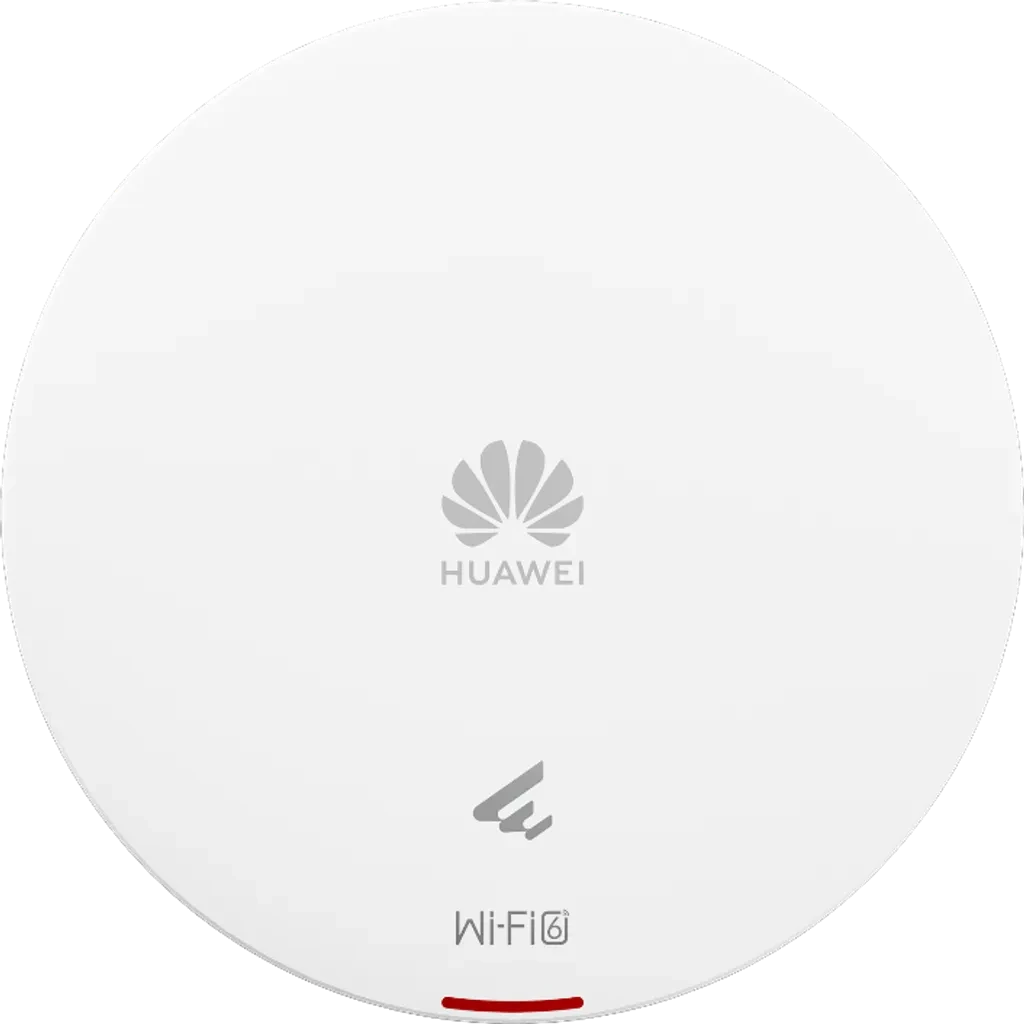 AP361. AP de cielo HUAWEI serie eKitEngine con tecnología 802.11ax alcanza una velocidad de 1775Gpbs cobertura optima de 18m, se recomienda para máximo 80 usuarios concurrentes.
