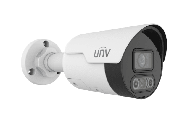 Camara IP UNV IPC2122LE-ADF28KMC-DL MIC Altavoz POE 2MP 2.8mm Dual light ColorHunter 30mt