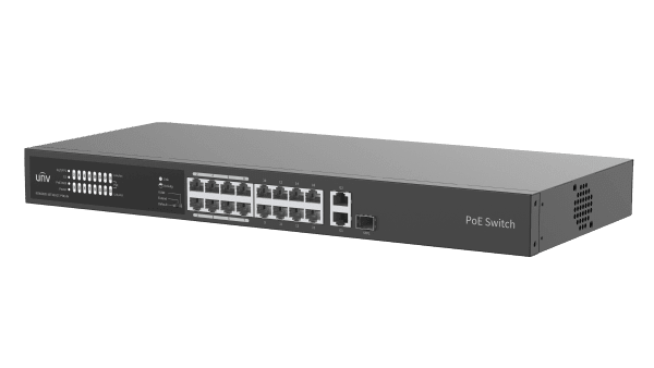 Switch POE UNV  NSW2020-16T1GT1GC-POE-IN 16×100Mbps PoE ports  1×1000Mbps Giga 1×1000Mbps Combo No ad