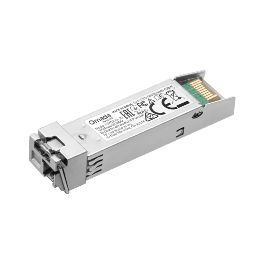 Módulo SFP Industrial Omada ISM321B-20 | 1000Base-BX WDM Bi-Direccional