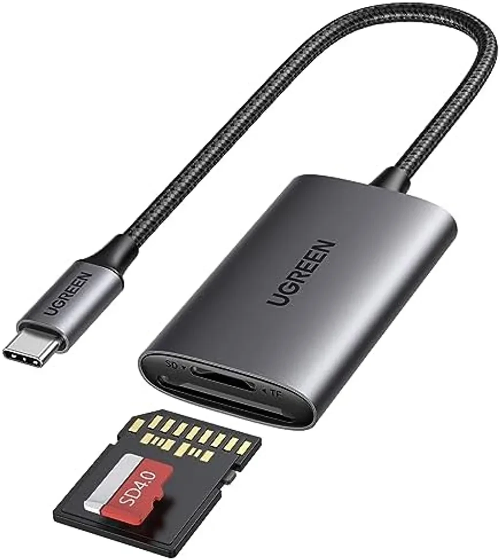 Lector Tarjetas SD/TF USB 3.0 UGREEN USB-C CM265