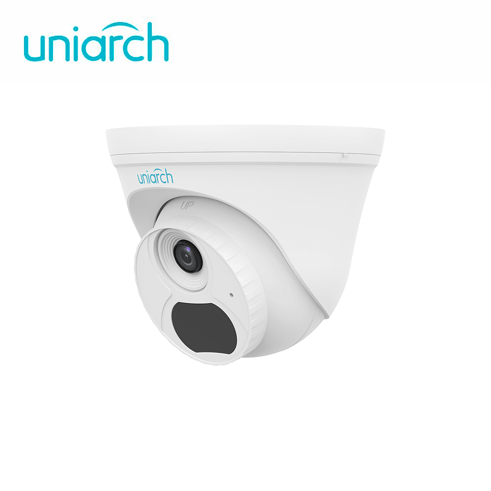 UNIARCH Cámara IP Domo IPC-T132-AF28-ECO 2.8mm PoE 2MP IR30m Audio IP67 ONVIF
