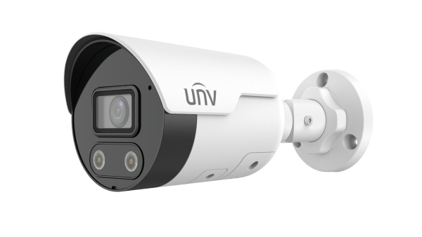 Cámara Bala IP Uniview 4MP con WDR y doble luz para alarma lente 2.8mm IPC2124SB-ADF28KMC-I1