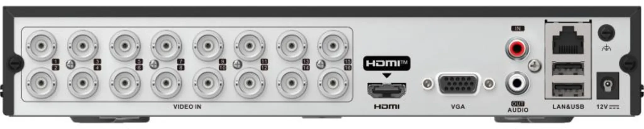 XVR TVI 16Ch 1080p lite 1U 1HDD h.265 MD 2.0 DS-7216HGHI-M1(E)